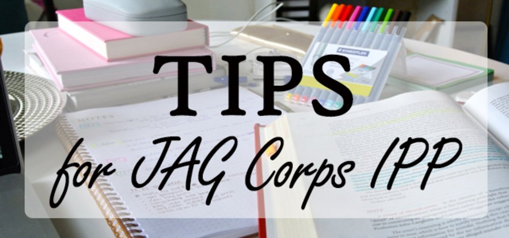 Navy JAG Corps In-Service Procurement Program Application Tips