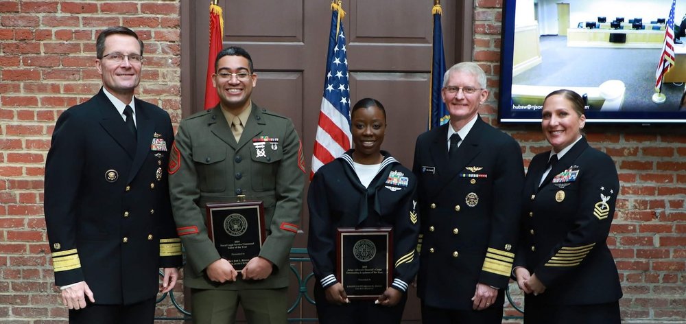 2019 JAG Legalman of the Year and Naval Legal Service Command Sailor/Marine of the Year